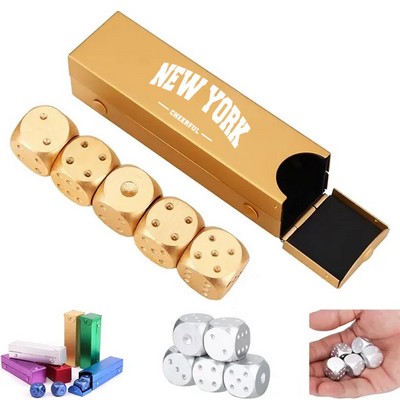 Aluminum Dice Set